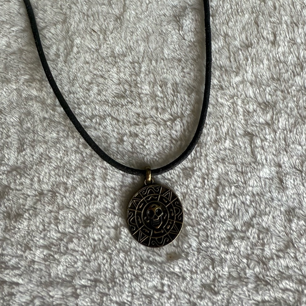 Pirates of the Caribbean Necklace- Medallion Pendant